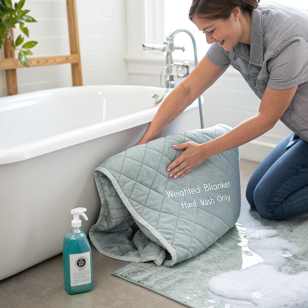 washing weighted blanket